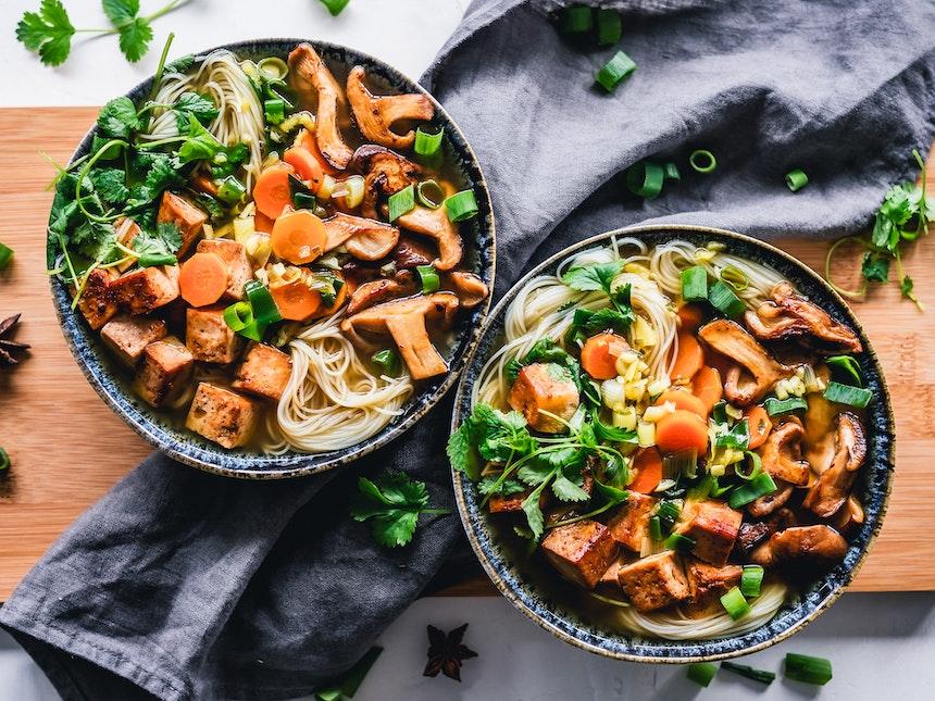 Zampionovy salat se zeleninou