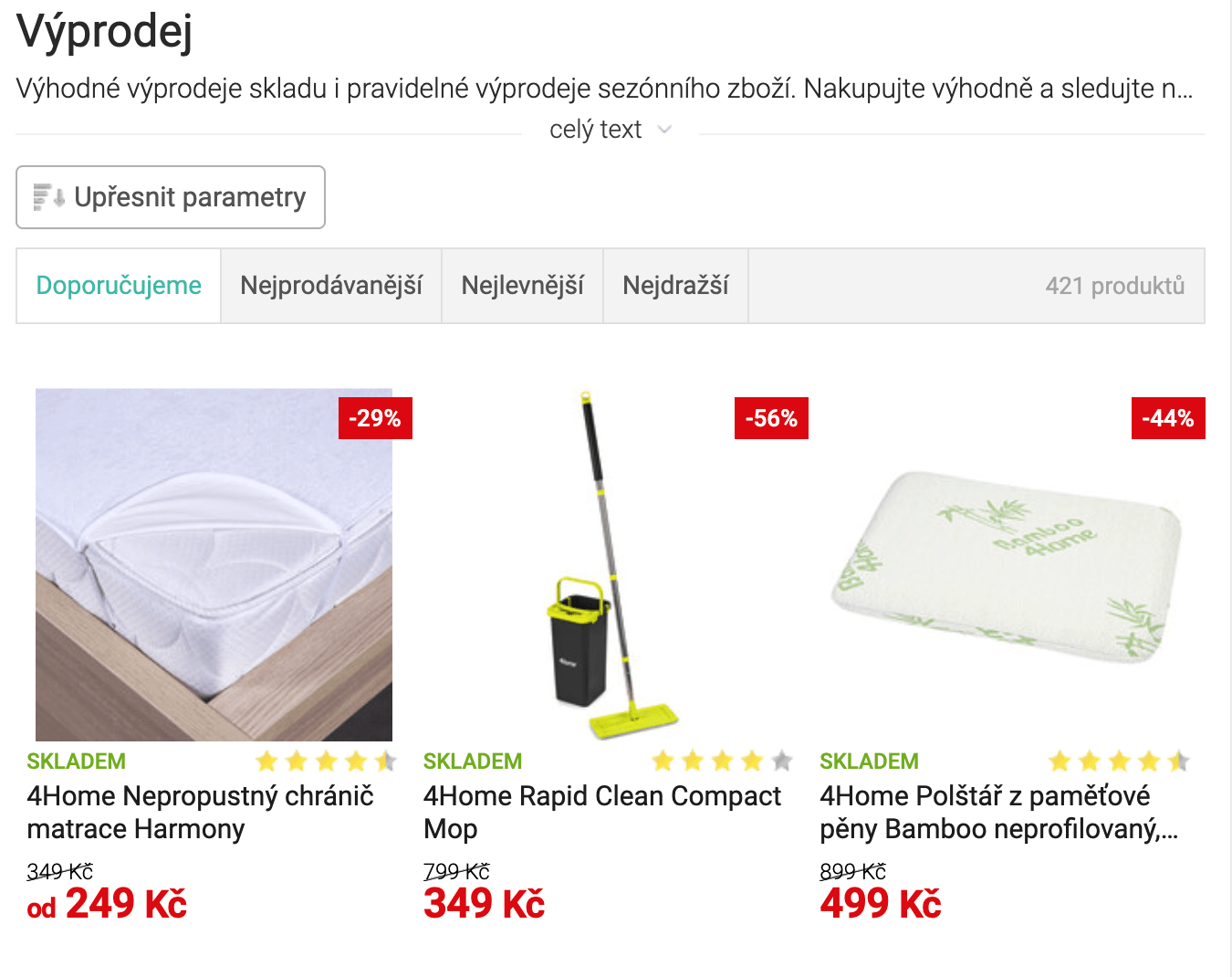 4home – eshop, nabídka, zkušenosti - Verge.cz