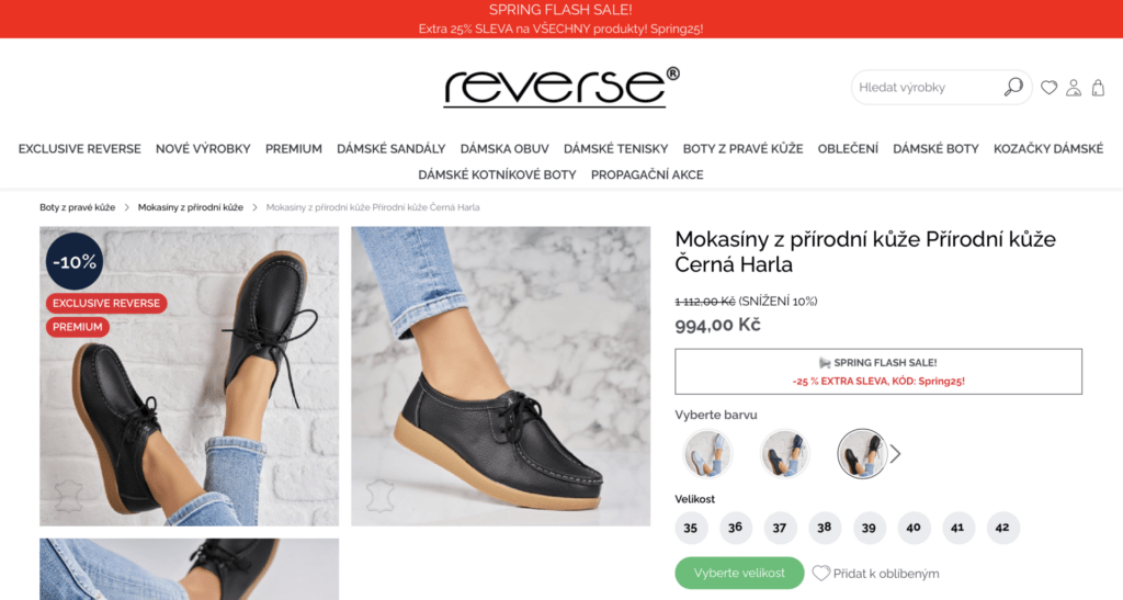 Sortiment zahrnuje jak nadčasové boty, tak limitované edice s barevnými variantami.