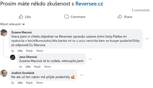 boty reversee recenze
