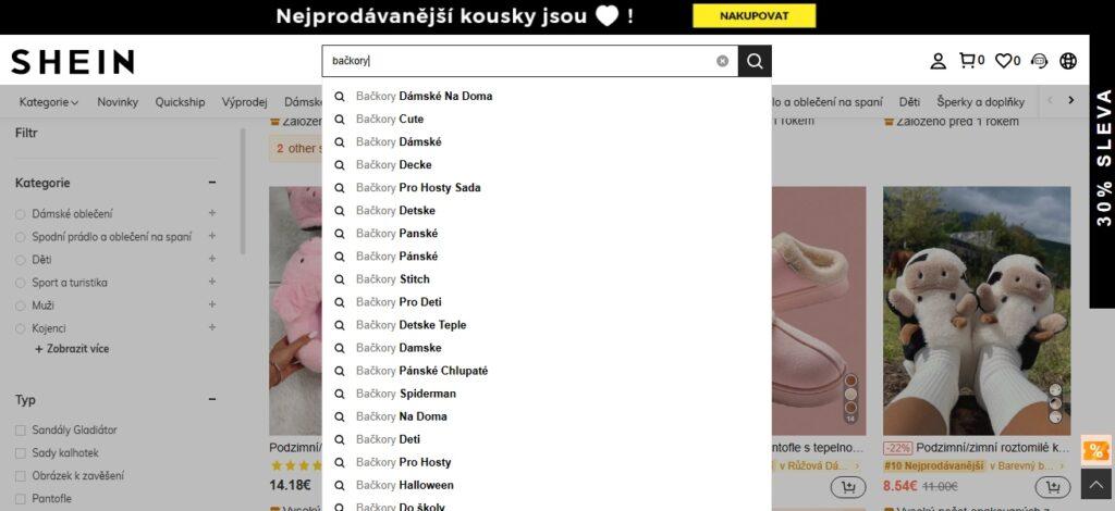 Nabídka obchodu Shein působí opravdu nekonečně. Zákazník by proto měl pamatovat na podmíněnější kvalitu a nakupovat rozumně.
