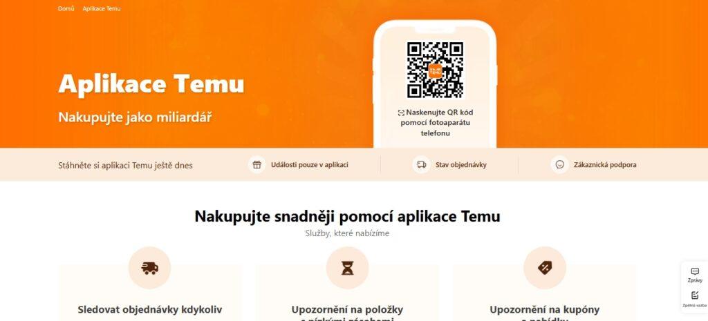 Aplikace Temu je velmi oblíbená, je však třeba počítat s možným odcizením osobních údajů.